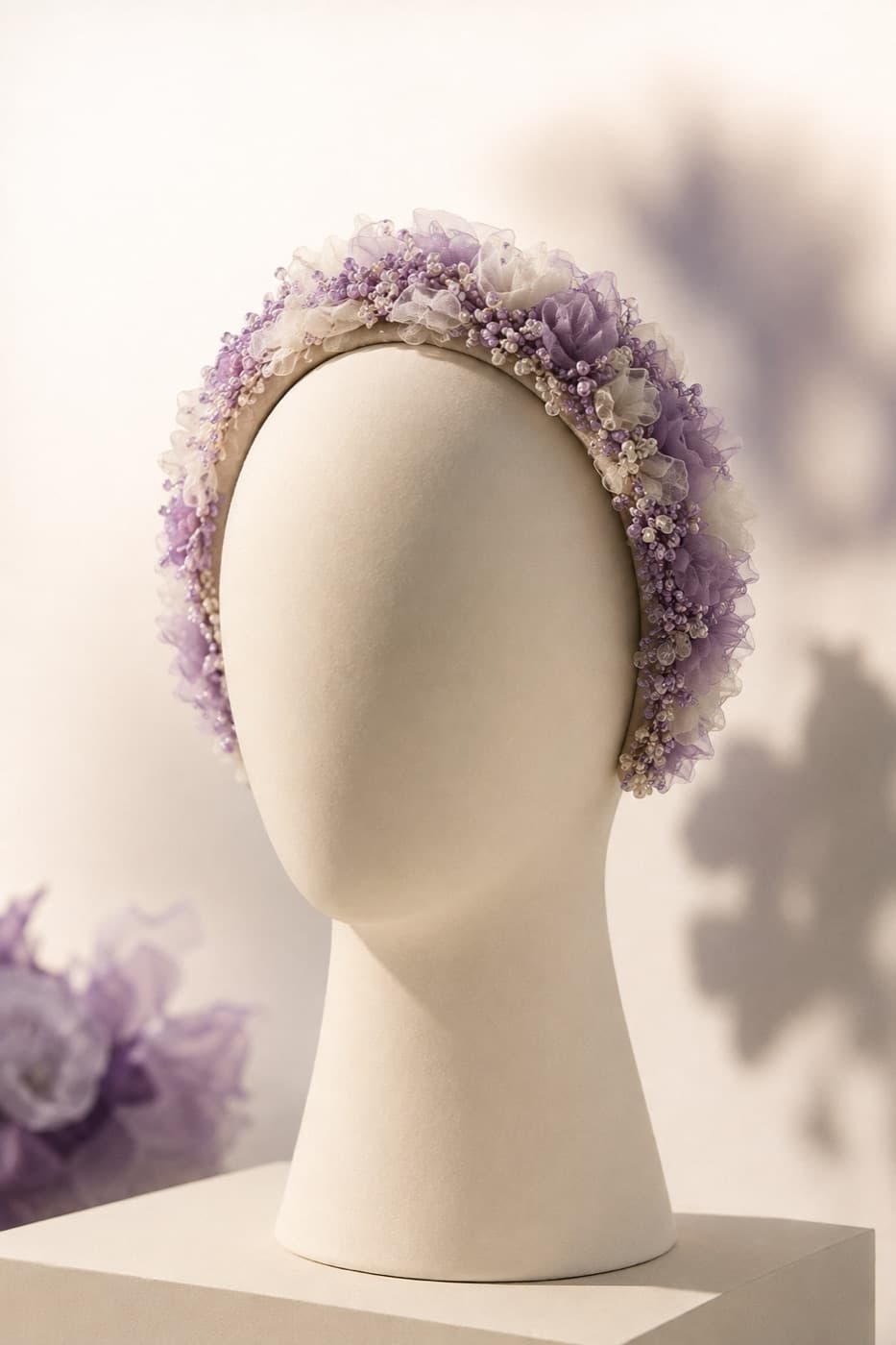 Headband Couture photographed whole against an ivory ground